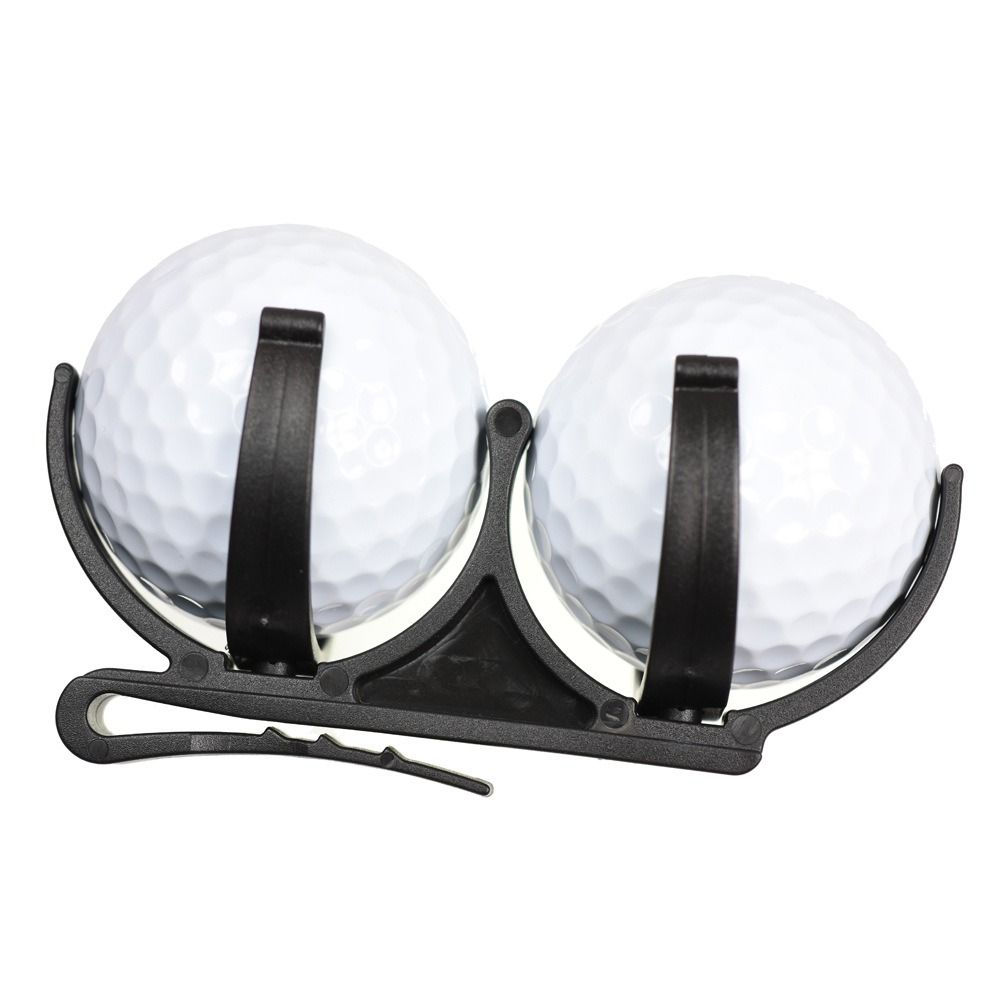 Golf Equipment Holder - Two-ball Golf Ball Belt Holder Rotatable