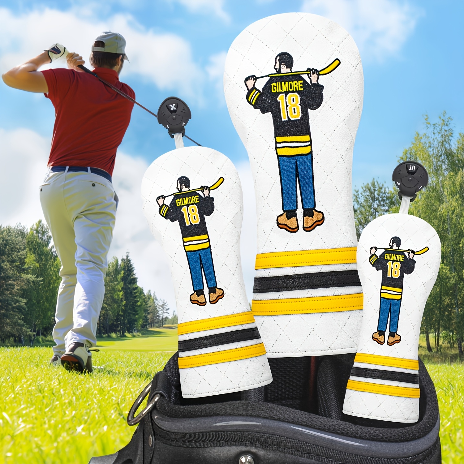 1pc/3pcs Driver/Fairway/Hybrid - Golf Equipment Nearby 评论和价格