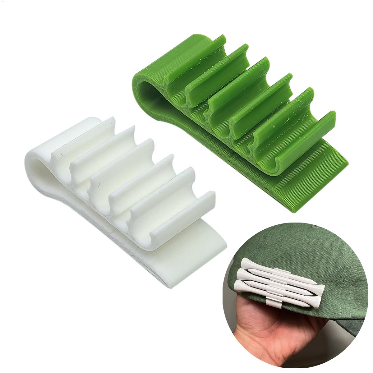 3D Printed Golf Tee Hat Brim C - Golf Equipment Holder 评论和价格