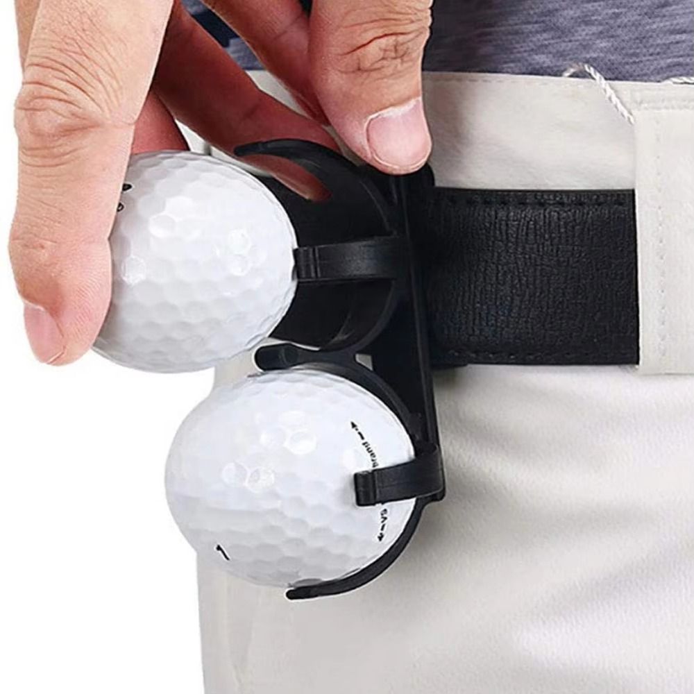 Two-ball Golf Ball Belt Holder - Golf Equipment Holder 评论和价格
