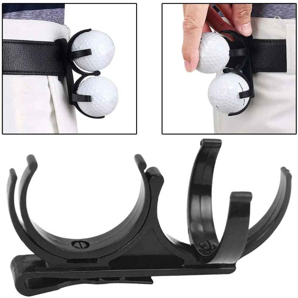 Two-ball Golf Ball Belt Holder - Golf Equipment Holder 评论和价格