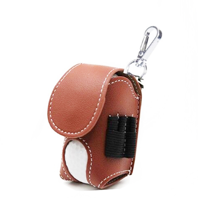 Golf PU Ball Bag Two-Piece Set - Golf Ball Premium 评论和价格