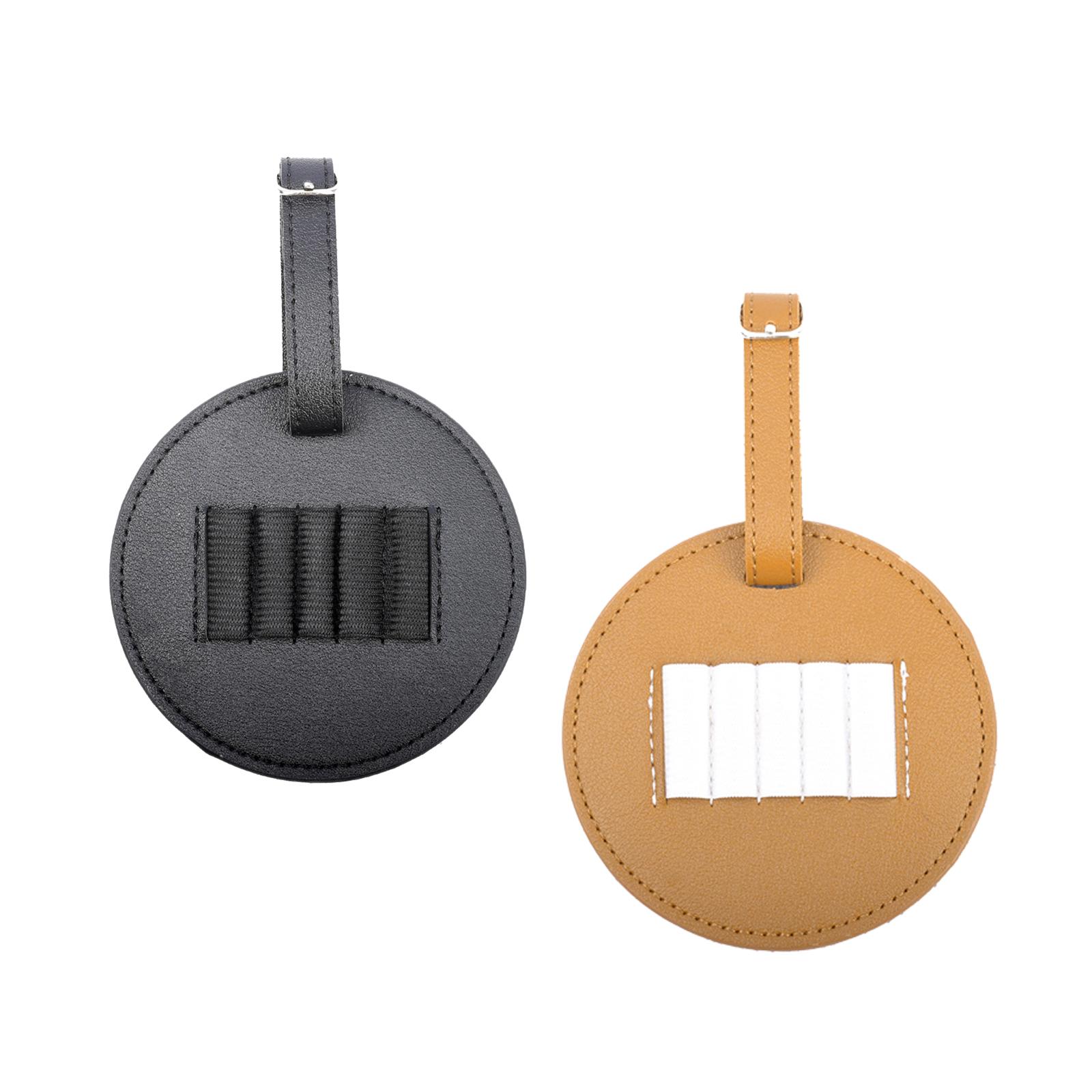Golf Tee Holder Bag PU Leather - Golf Equipment Holder 评论和价格
