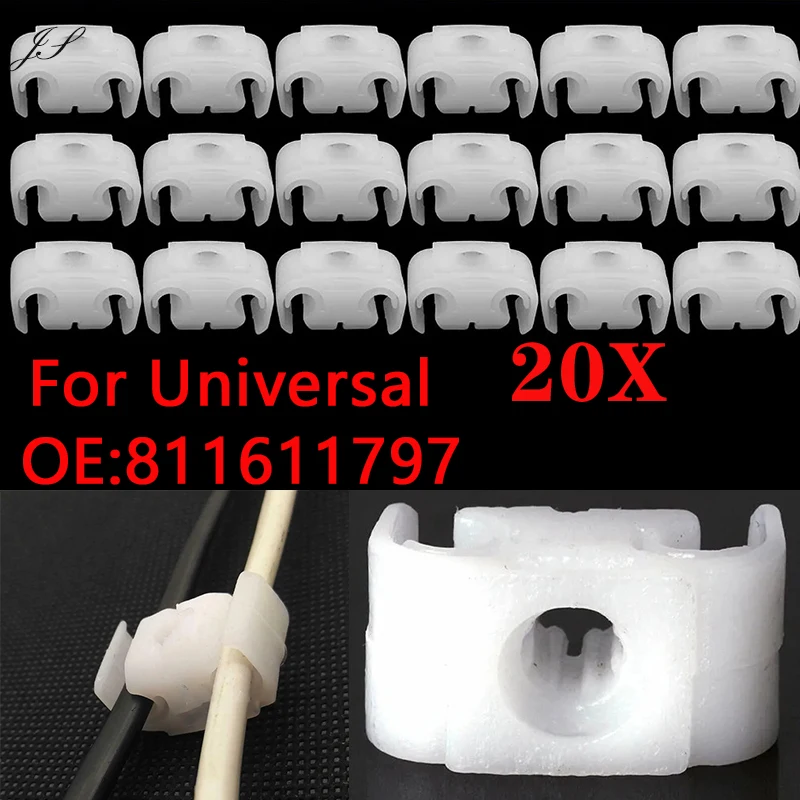 Car Brake Line Hose Clips Doub - Golf Equipment Holder 评论和价格