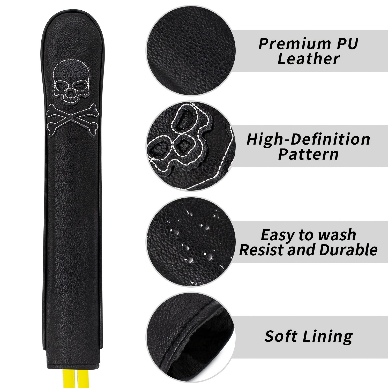 1pc Skull Head Directional Gol - Golf Equipment Nearby 评论和价格