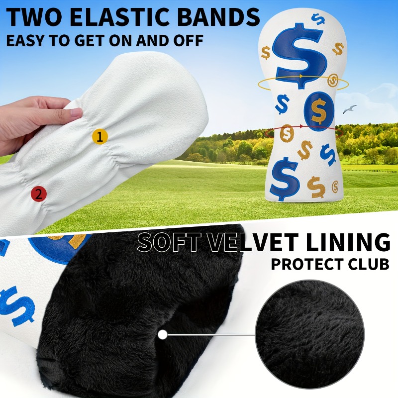 Golf Club Head Cover with Doll - Golf Equipment Nearby 评论和价格