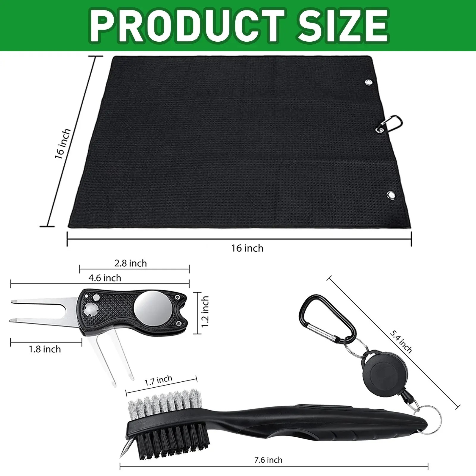 Golf Club Brush and Towel Clea - Golf Equipment Nearby 评论和价格