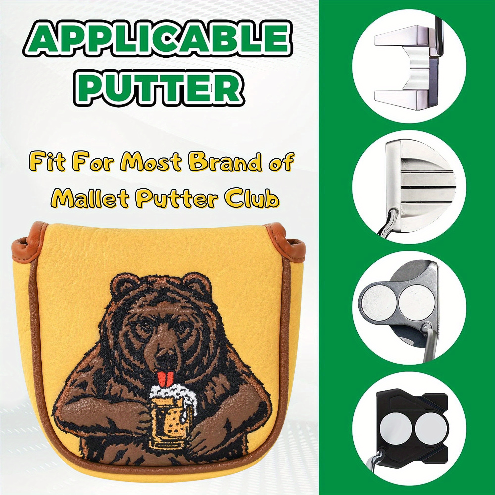 Golf Club Head Cover Golf Head - Golf Equipment Nearby 评论和价格