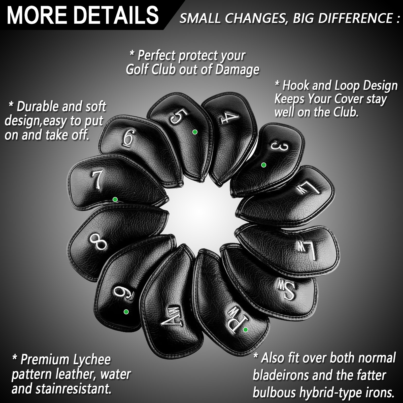 Premium Synthetic Leather Styl - Golf Equipment Nearby 评论和价格