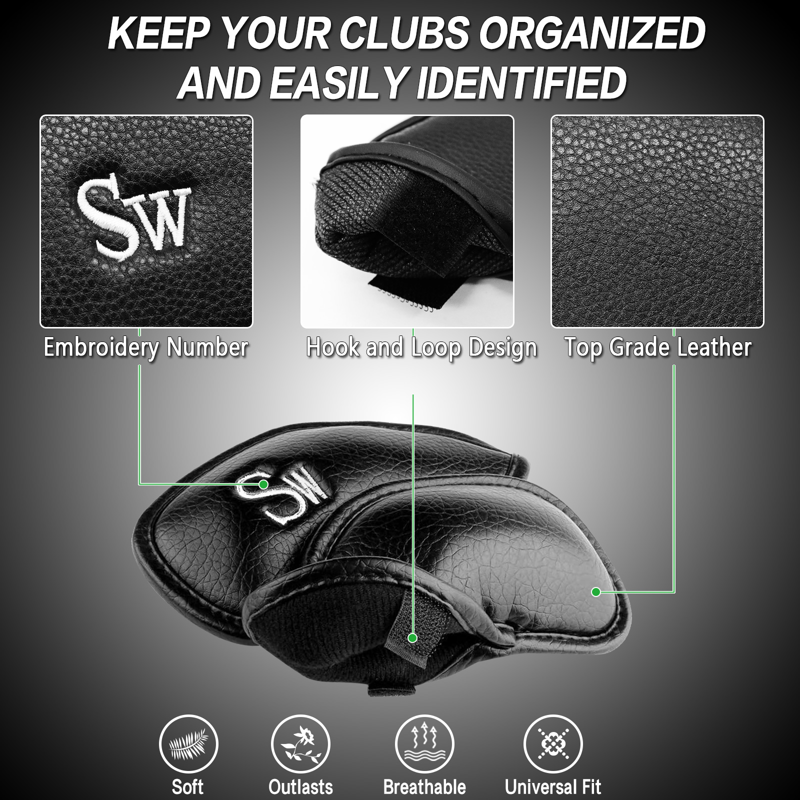 Premium Synthetic Leather Styl - Golf Equipment Nearby 评论和价格