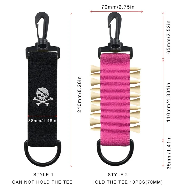 1-3pcs Colorful Golf Hang Glov - Golf Equipment Holder 评论和价格
