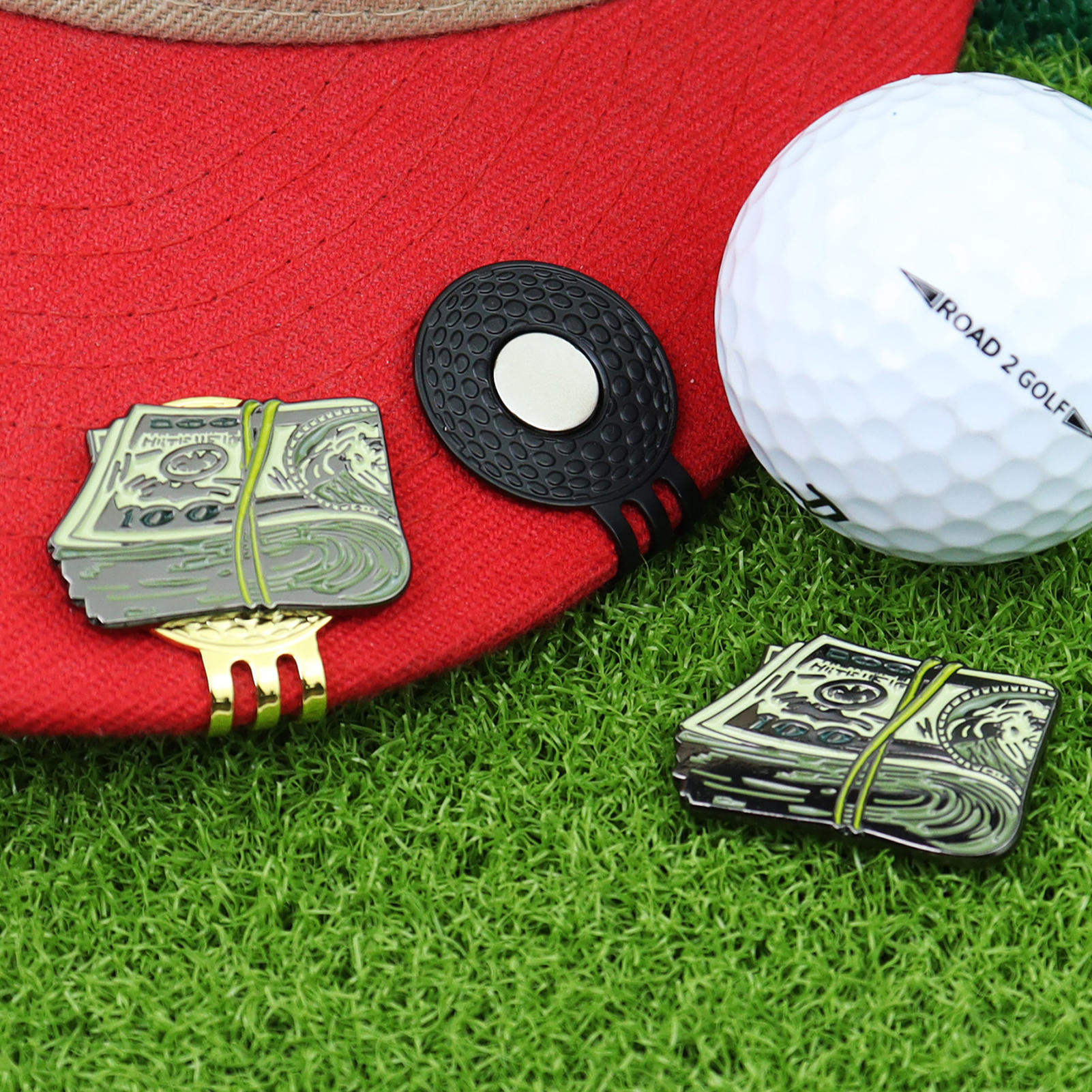 Magnetic Dollar Bill Golf Ball - Golf Equipment Holder 评论和价格