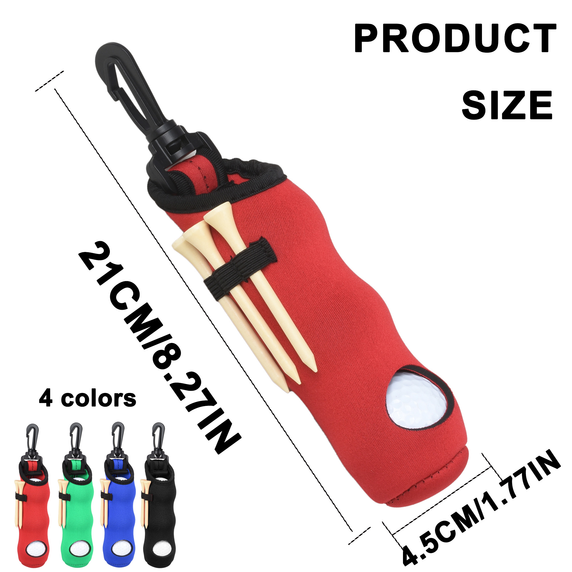 Golf Tee Holder Neoprene Golf  - Golf Equipment Holder 评论和价格